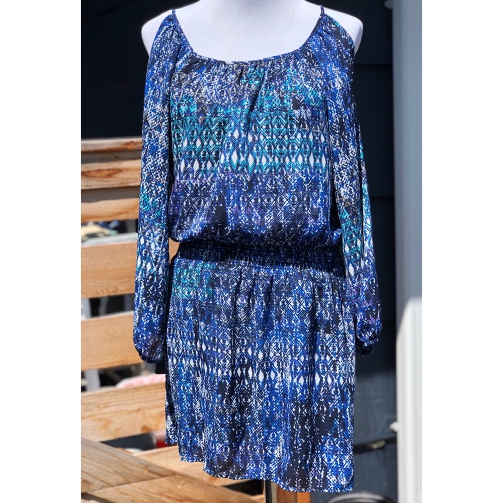 Cold shoulder dress
